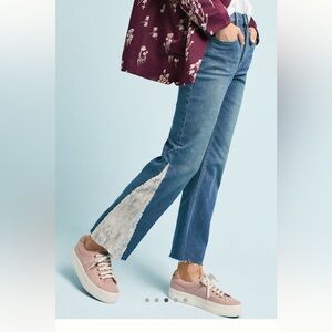 Pilcro and the Letterpress Denim with Sequin Detail